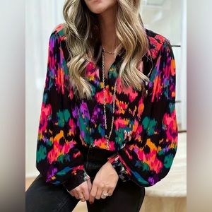 Jane Chic Designs Plus Size Sublimation Blouse